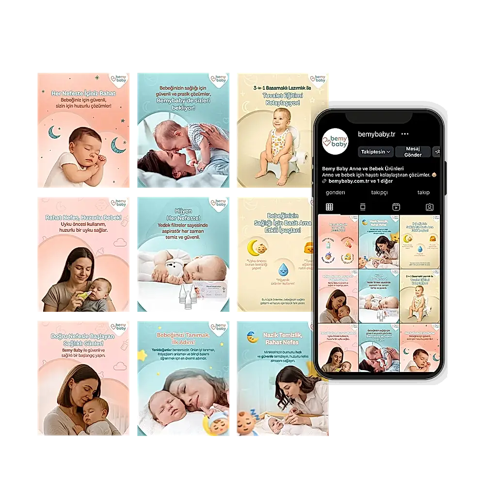 Bemy Baby Sosyal Medya Yönetimi