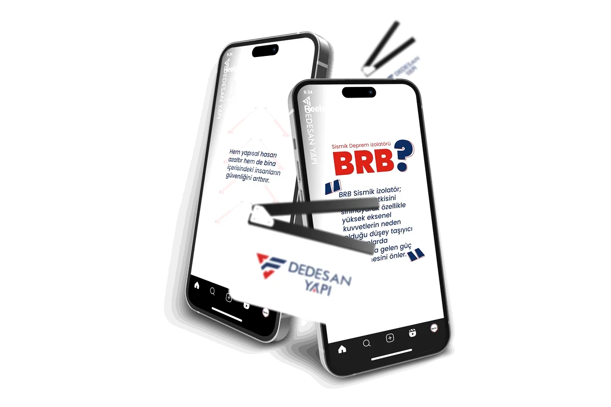 Dedesan Yapı BRB Sismik İzolatör Animasyonu