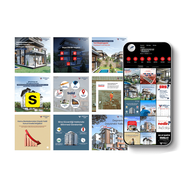 Dedesan İnşaat Sosyal Medya Yönetimi