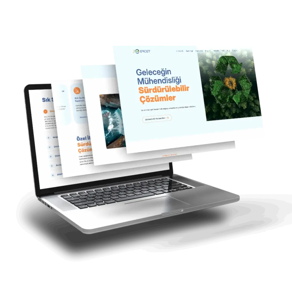 ERCET Web Tasarım Çalışması