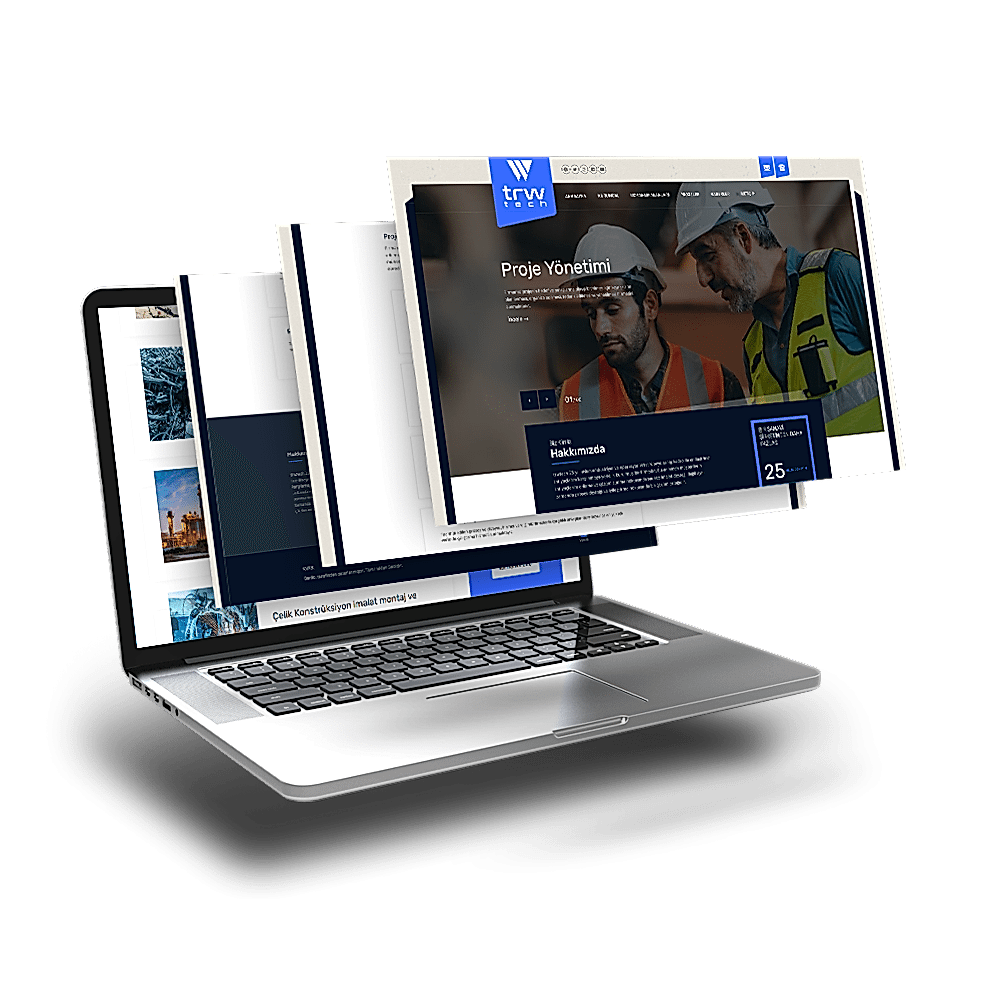 Trwtech için Kurumsal Websitesi